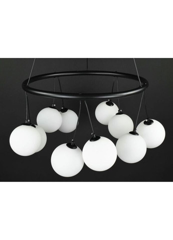 Люстра подвесная на 10 лампочек 27519 Черный 45-160х65х65 см. Sunnysky (335975688)