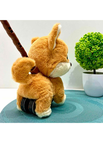 Собачка -каталка на палочке интерактивная украинский язык Коричневая (M 6246 I UA) No Brand (365653703)