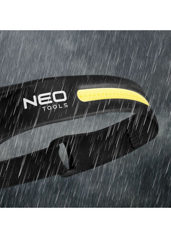 Налобный фонарик (350 лм, 1.2 А*ч, 150 м) светодиодный с аккумулятором (26458) Neo Tools (360549215)
