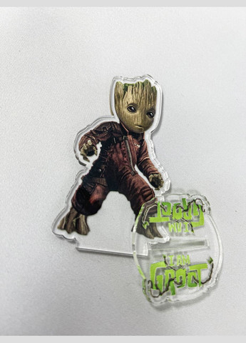 Акриловая коллекционная фигурка Чиби Chibi Стражи Галактики Грут 10 cм No Brand (339618556)
