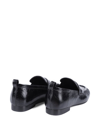 Черные женские слипперы 2277-2 черная кожа MIRATON