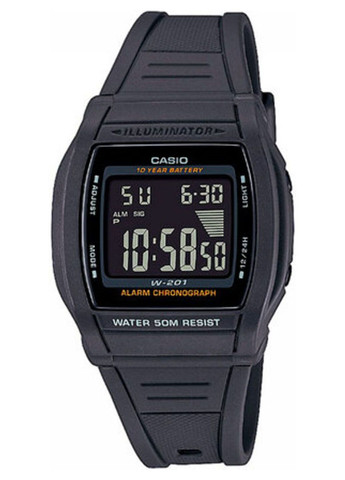 Часы наручные Casio w-201-1bvef (283038211)