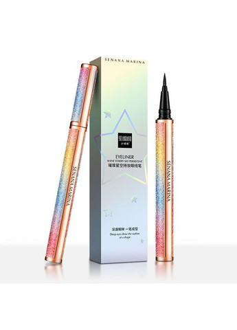 Набор 3в1: Тушь для ресниц + Подводкафломастер для глаз + Бальзам для губ Senana (315424269)