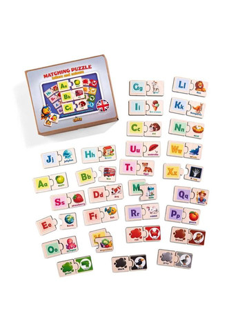 Развивающая детская игра "Английский алфавит" (ПСД253) PSD253 ENG No Brand (330601420)