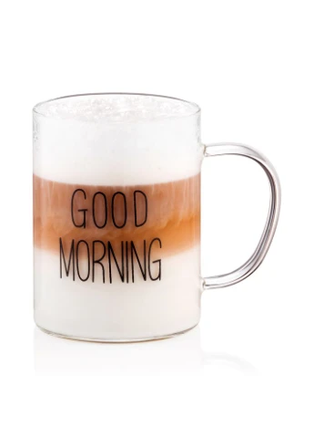 Набір чашок з ручками Good Morning, 420 мл, 2 шт. AR2642GM Ardesto (387213794)