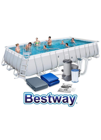 Каркасний басейн 732 x 366 x 132 см 56474 Bestway (342106087)