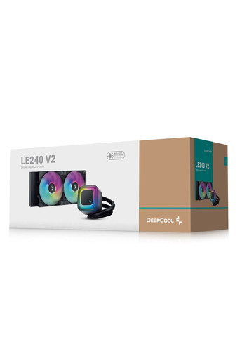 Система водяного охлаждения LE240 V2 (R-LE240-BKAMMC-G-2) DeepCool (342331269)