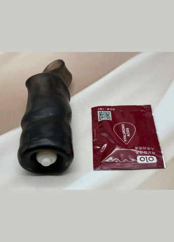 Насадка на пенис увеличивающая силиконовая с вибрацией Вибро насадка на член Эрекционное кольцо+ЛУБРИКАНТ 25мл No Brand (330822977)