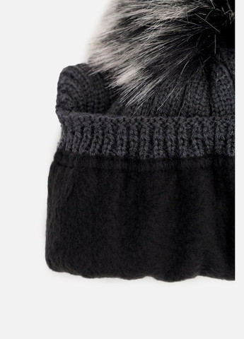 Комплект шапка + шарф для мальчика цвет темно-серый ЦБ-00262996 Yuki (308211371)