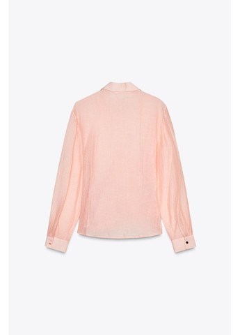 Сорочка із запахом із золотистою аплікацією Zara (354816922)