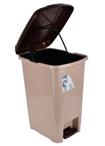 Контейнер для мусора Cappuchino 0152 25 л. (6733836) Violet House (361339447)