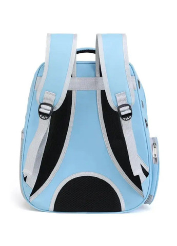 Рюкзак с прозрачной стенкой для перевозки транспортировки животных собак кошек весом до 7 кг (481075-Prob) Светло-голубой Unbranded (352683284)