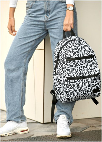 Женский тканевый рюкзак с отделением под ноутбук принт Graphity (6120281346) Sambag (360965679)