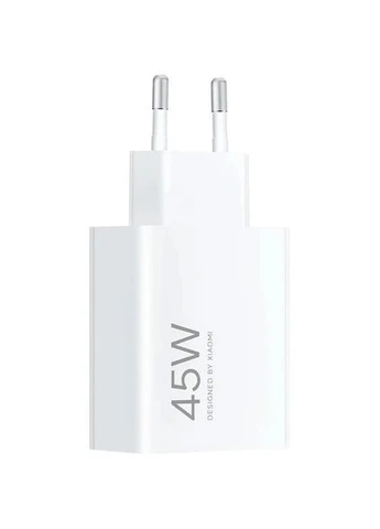 Мережевий зарядний пристрій 45W Turbo Charge USB-A (BHR07SLEU) Xiaomi (375412767)
