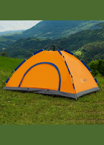 Намет автоматичний на 2 осіб 200*150*110 см, помаранчевий LU016 LUGI (353504701)
