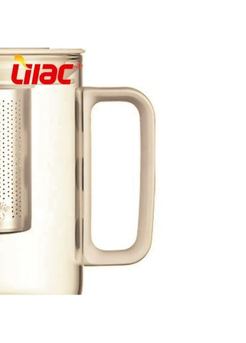 Заварник для чаю S966 1200мл інф'юзерного типу типу з фільтром з неіржавіючої сталі Lilac (370369207)