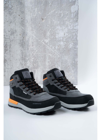 Серые зимние ботинки мужские where uweare wuw1911-grey серые 346781 Where Uwear