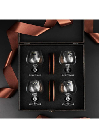 Набір 4 бокали Sterna 250 мл для коньяку Bohemia (364550547)