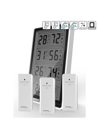 Термогигрометр WS7060 Black (WS7060) Technoline (315937345)