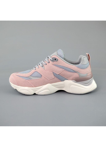 Кроссовки женские замша Stilli розовые (359227051)