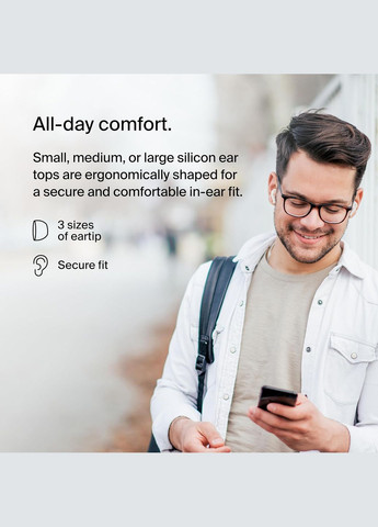 Наушники TWS Soundform Rhythm True Wireless, белый Belkin (322245440)