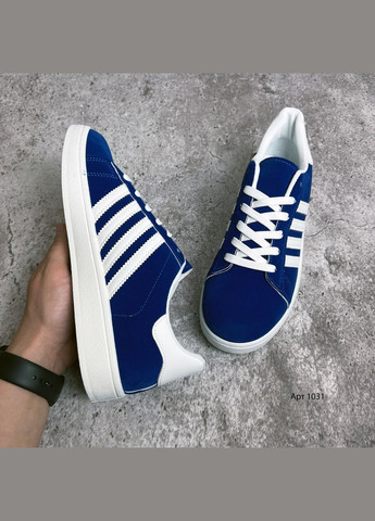 Синій кеди чоловічі gzl blue/white Horoso