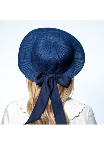 Капелюх клош жіночий папір синій ЮЗЕФА 479-944 LuckyLOOK 479-951 (322792267)