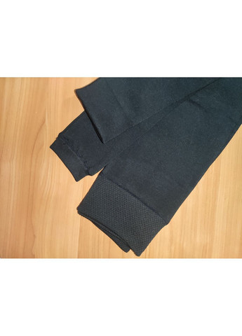 Жіночі лосіни на хутрі безшовні чорного кольору No Brand (364976184)