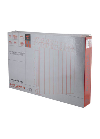 Радіатор біметалічний Bi-Vulcan PLUS 500/100 1,8 кг Thermo Alliance V500100BPLUS (346492822)
