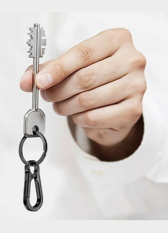 Брелок-карабин металлический держатель для ключей аксессуаров. No Brand (345701653)