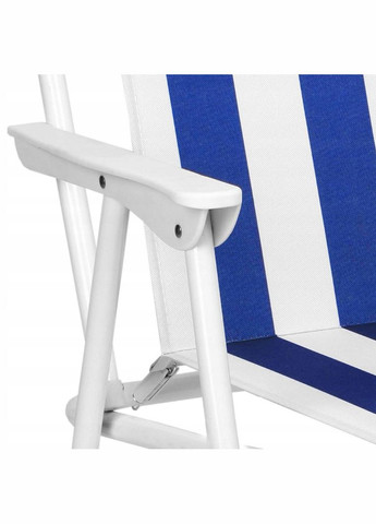 Стул роскладной туристический кресло со спинкой с подлокотниками до 100 кг Зеленый Good Idea (322895931)