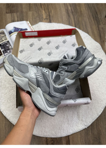Серые демисезонные кроссовки мужские new balance 9060 grey нью беланс 9060 No Brand