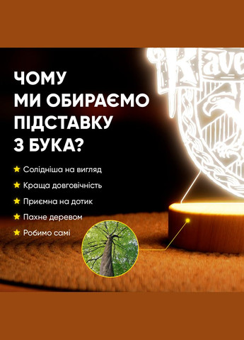 Светильник-ночник от USB "Когтевран" Lampic (308250582)