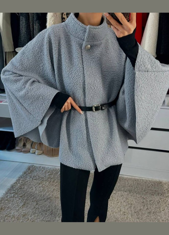 Пончо с поясом No Brand (328416309)