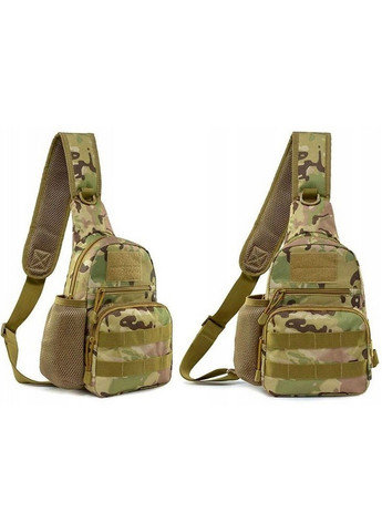 Тактическая, армейская мужская сумка-слинг Survival мультикам Edibazzar (279323429)