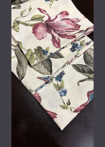 Столовая водонепроницаемая скатерть из хлопка для кафе 180х220 см 0510-3 (0510-3-01) No Brand (348095415)