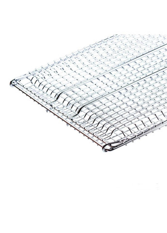 Решетка для мангала плоская середня 30×30×4 см TS Kitchen No Brand HP454 (299239513)