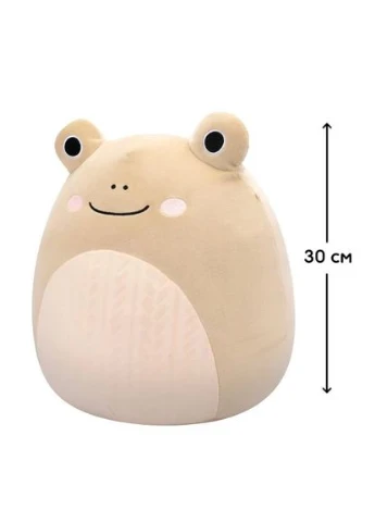 М'яка іграшка Жабка 30 см плюш зелена Squishmallows No Brand (403625895)