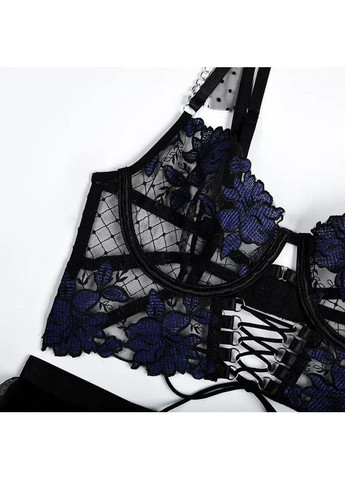 Чорний демісезонний мереживна спідня білизна. спідня жіноча білизна. жіноча спідня білизна. спідня мереживна білизна. No Brand