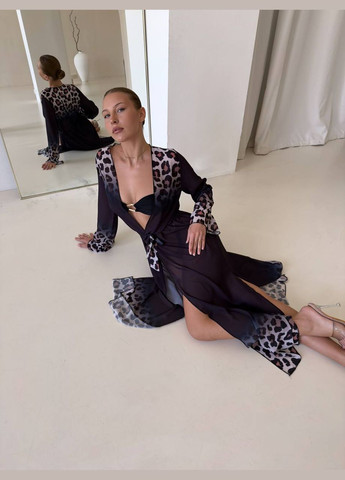 Туніка жіноча пляжна довга шифонова No Brand (340915326)