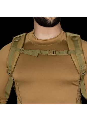 Рюкзак Brisk LC (7122) 30 л, вологостійкий, для активного відпочинку та тактичних завдань, Oxford 900D Camotec (394953931)