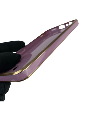 Чехол для 8 с защитой камеры с золотой окантовкой на реалми 8 черничный gs1 Realme (366232749)