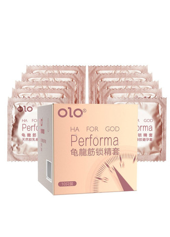 Ультратонкие презервативы PERFORMA с анастетиком и пролонгирующим эффектом OLO (284279073)