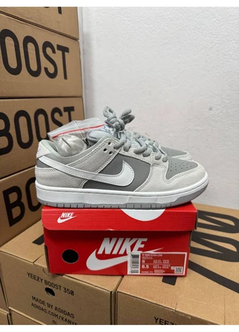 Сірі літні кросівки nike dunk sb grey найк данк сірі No Brand