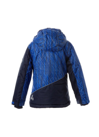 Синя куртка зимова alex 1, р.104, синій з принтом/темно-синій () Huppa 17800130-12735-104