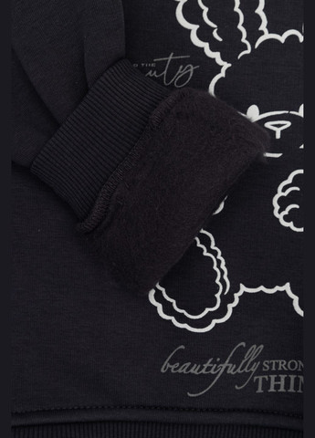 Viollen свитшот для девочки цвет графитовый cb-00259310 графитовый футер