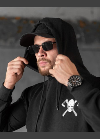 Мужской демисезонный костюм Викинг нет жали нет страха черный No Brand (303358522)