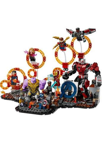 Конструктор Super Heroes Месники Завершення Вирішальна битва 621 деталь (76323) Lego (334831731)
