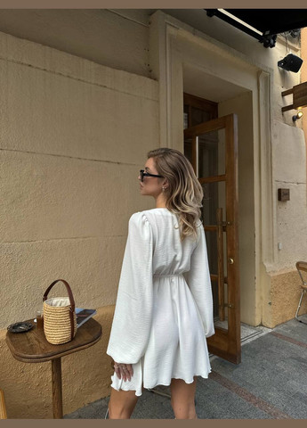 Молочна кежуал сукня N.Family однотонна