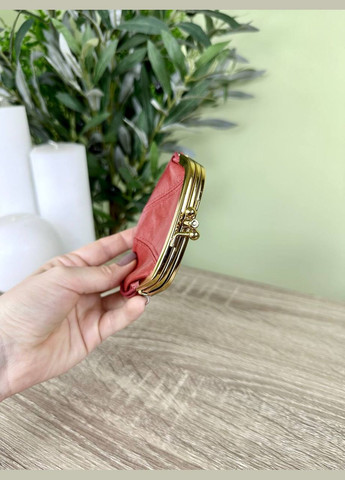 Женский маленький кошелёк монетница на застежке поцелуй Classic (338537239)